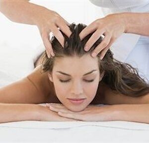 head massage at aloe spa